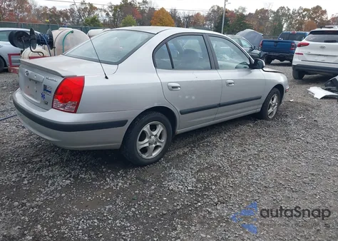 2005 Hyundai Elantra Gls/Gt из США, поврежденный, VIN KMHDN46D95U967092